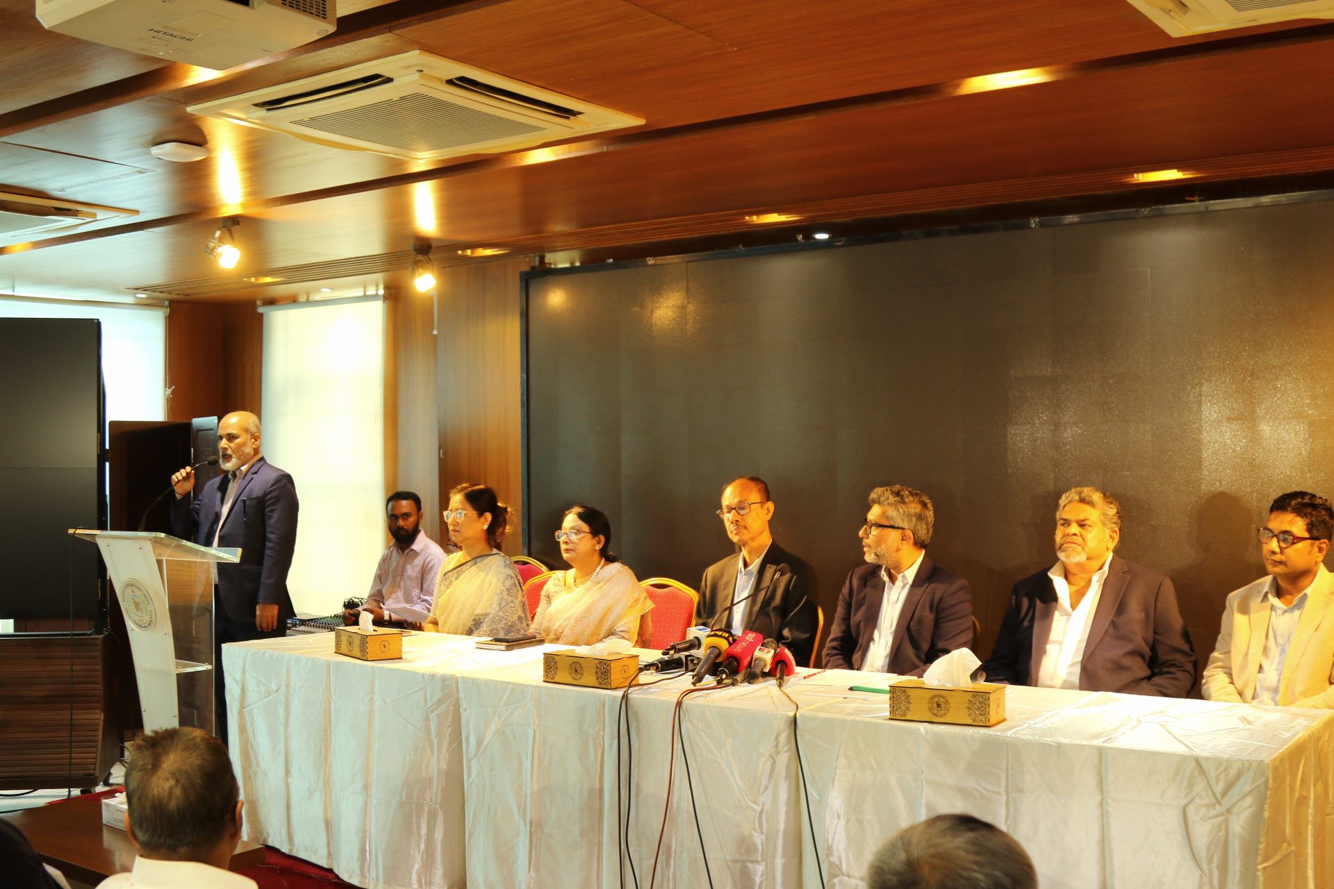 Welcoming the Newly Appointed Chairman and Commissioners of the Bangladesh Securities and Exchange Commission (BSEC) and Press Conference at BSEC